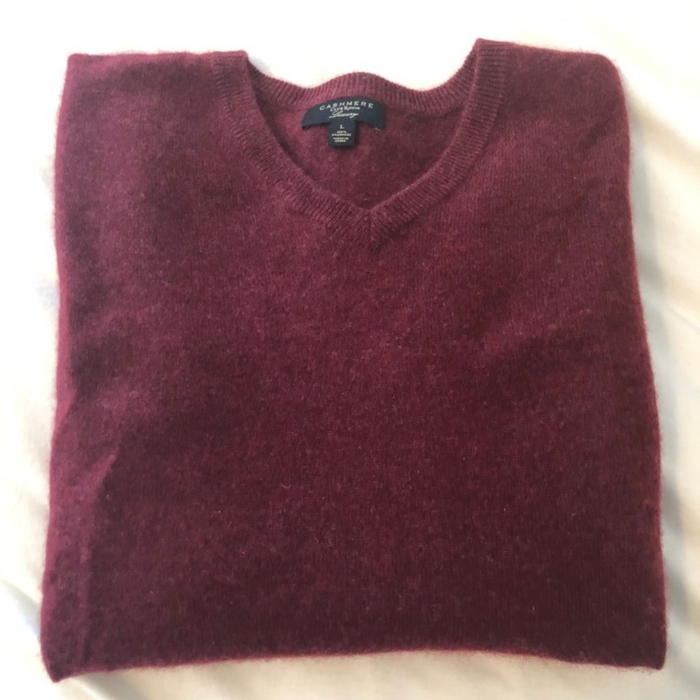 Cashmere V-Neck Sweater